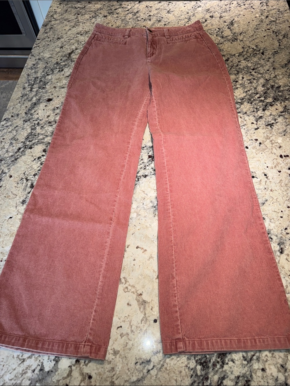 Roxy Wide Leg Jeans in Dusty Rose